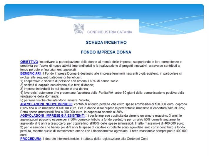 Fondo Impresa Donna – Finanziamento a tasso agevolato e contributo a fondo perduto